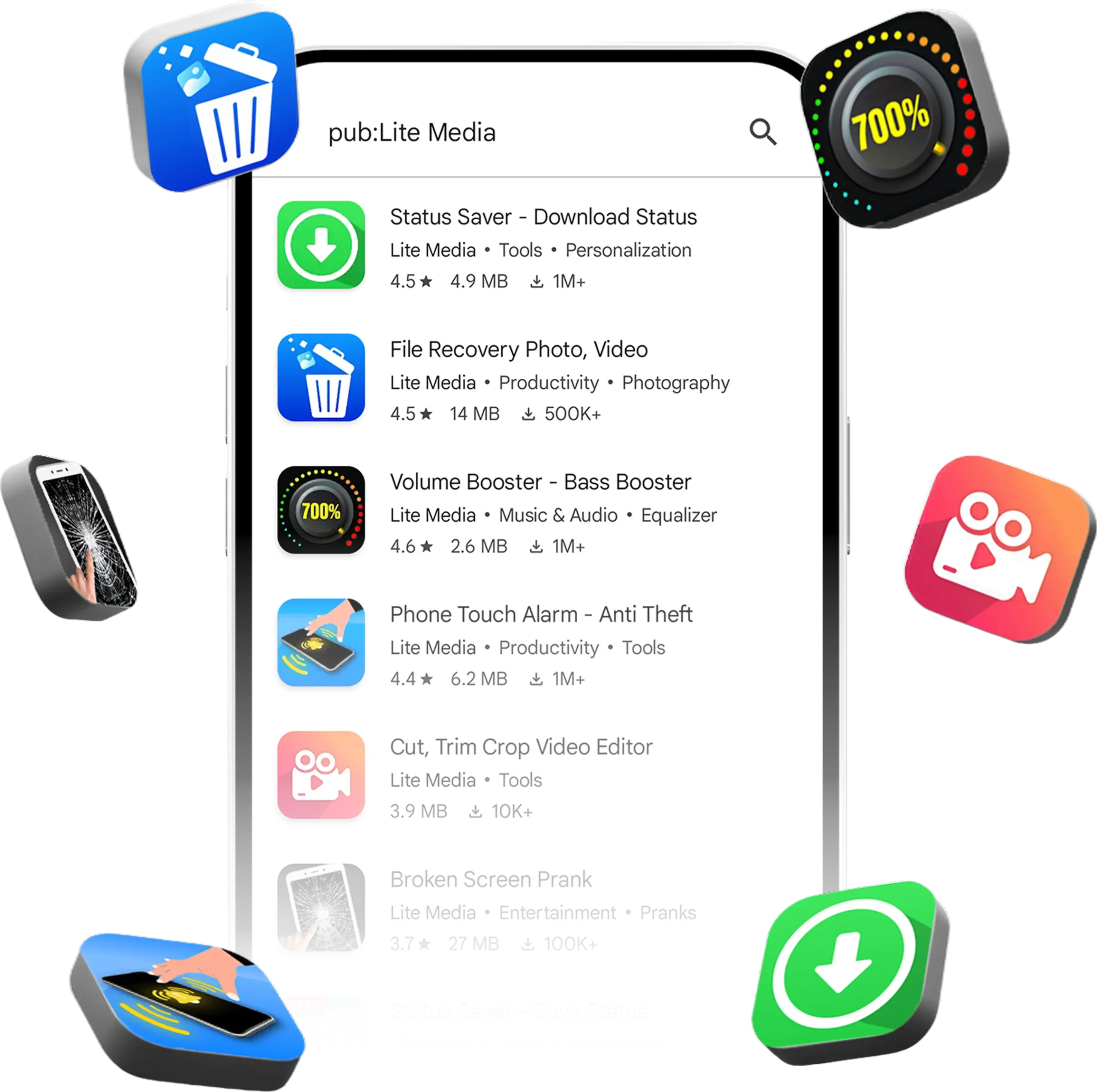 Lite Media apps