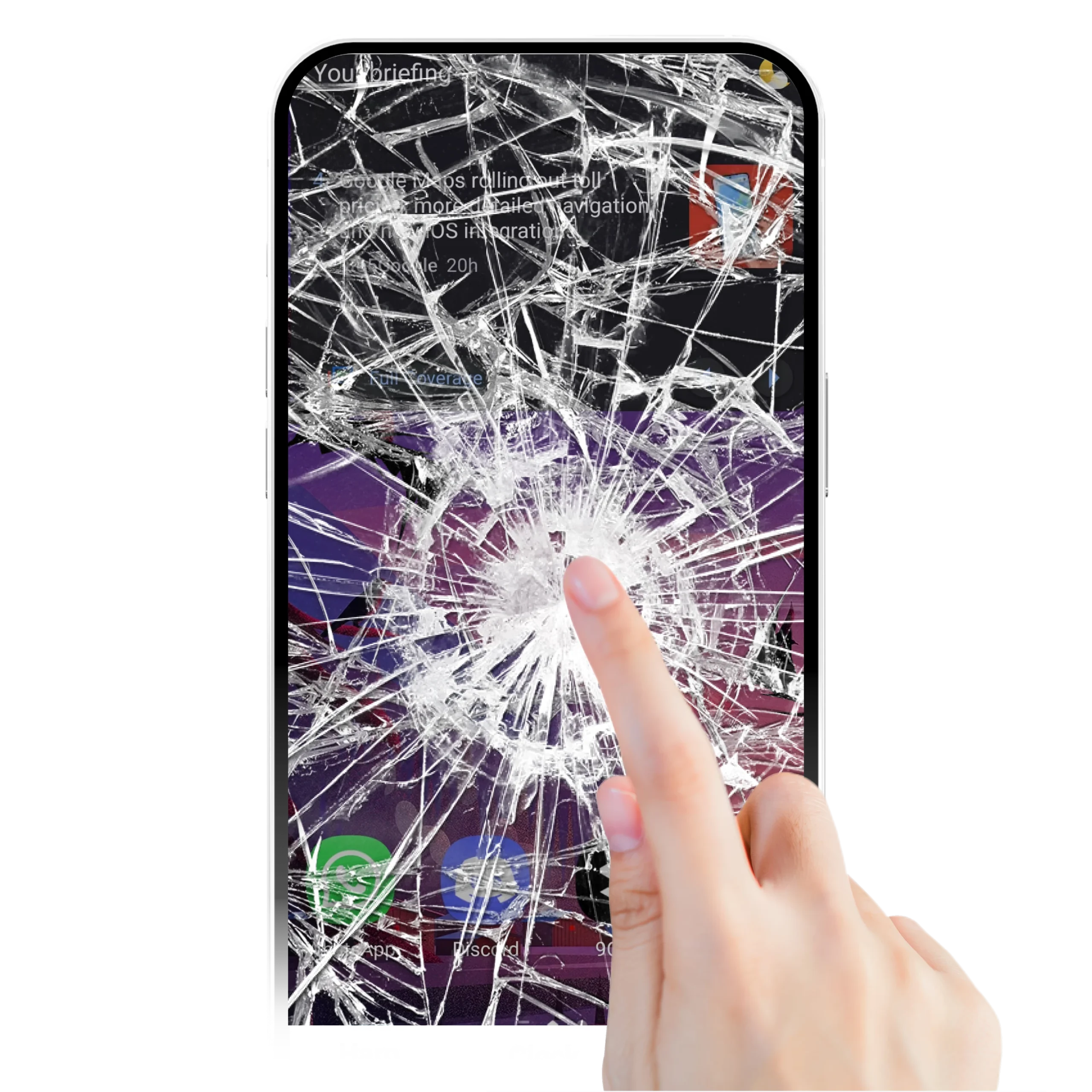 Broken Screen prank app