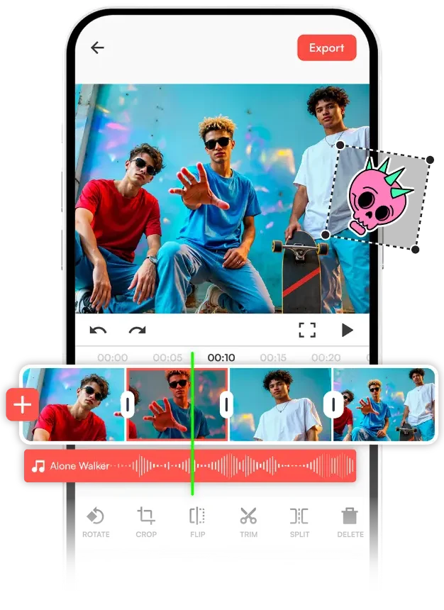 Video editor app