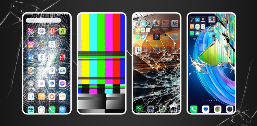 Broken Screen Prank App